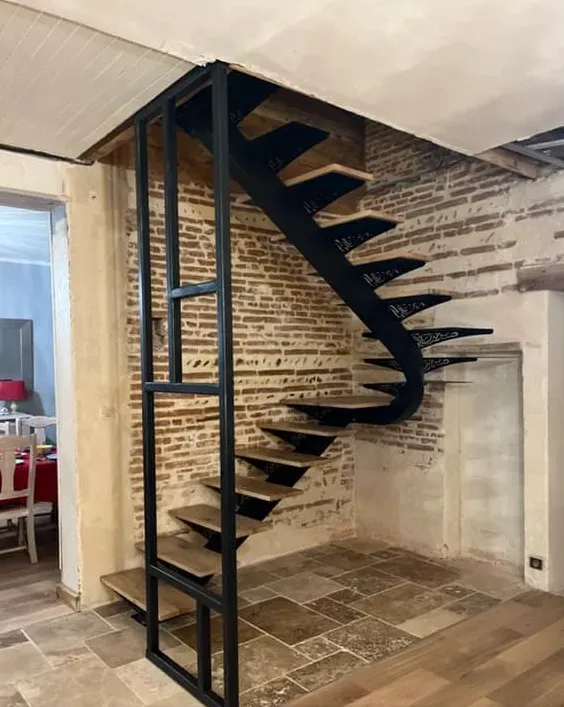 Escalier en fer